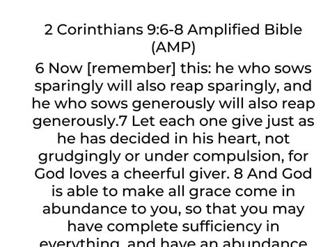 amplified bible 2 corinthians
