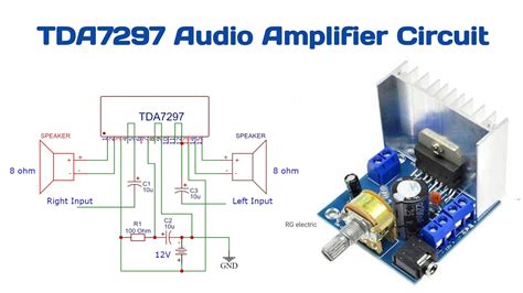 Amplifier Circuit Using Tda7297