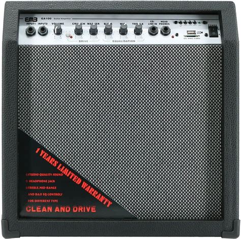 Amplifier With Preamp Built In