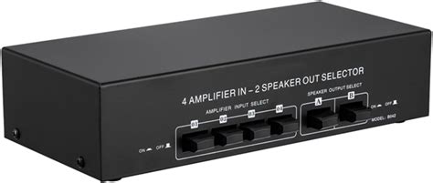 Amplifier With Speaker Selector
