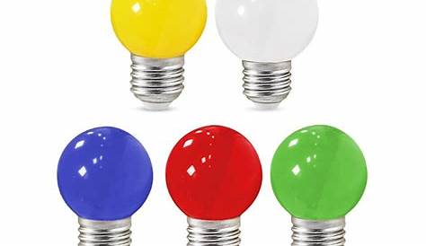 Ampoule LED E27 1W Couleur Boutique Officielle VisionEL®