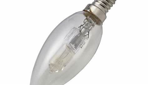 Ampoule éco halogène flamme E14 Dhome 30 W de Ampoule