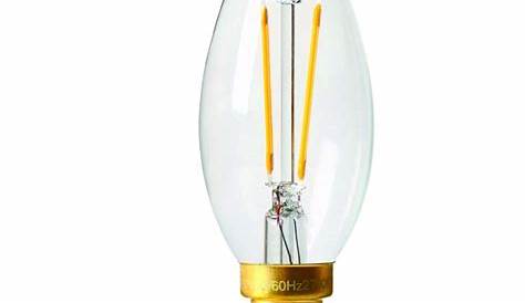Ampoule Filament E14 LED Dimmable 4W C35 Bougie