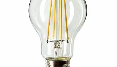 Ampoule Led Filament Blanc LED E27 Ronde Chaud Puissance 60 W