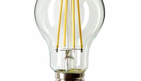 Ampoule Led Filament Lumiere Blanche Vintage, Ecd Germany, E27, 4 W, 408 Lumens, A