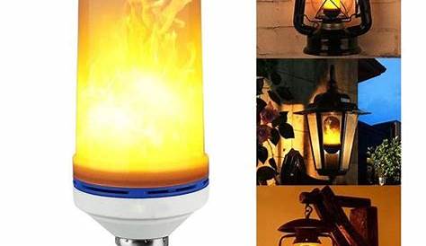 Ampoule Led Flamme Vacillante E27 E26 E14 à Effet De Lampe LED