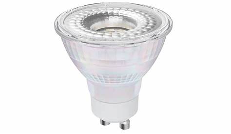 Ampoule LED GU10 pour spot, en verre, 4W = 460Lm (équiv