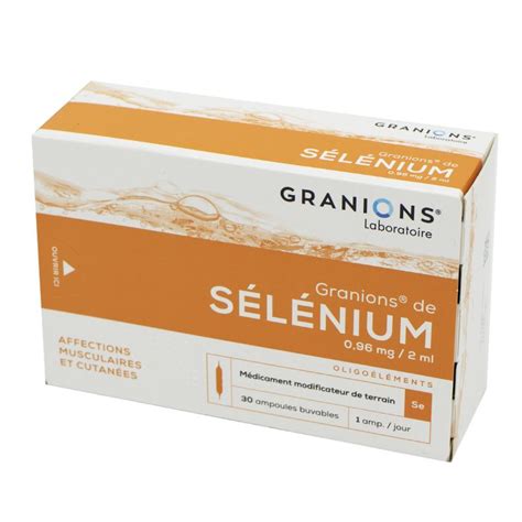 Ampoules De Selenium