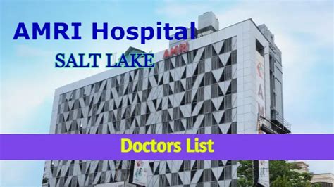 amri hospital salt lake doctor list