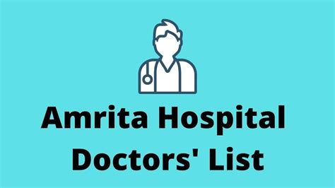 amrita hospital contact number