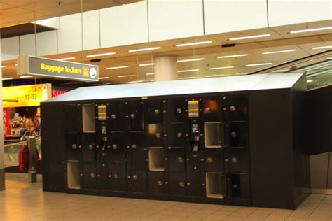 amsterdam airport storage locker