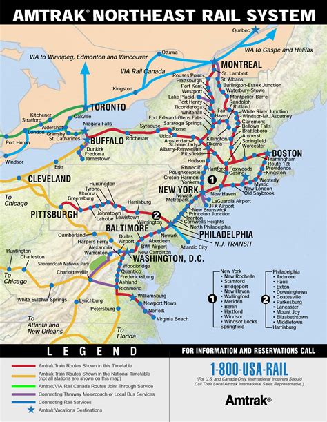 Amtrak Map From Nyc