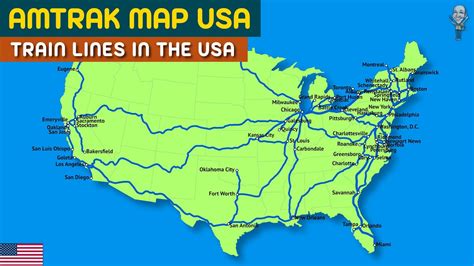 amtrak map usa