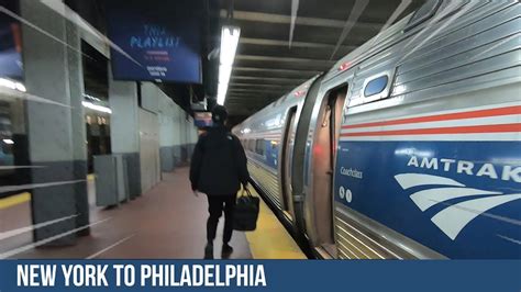 amtrak philadelphia to new york penn station