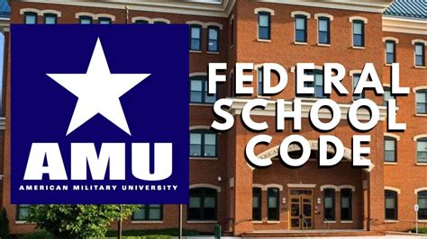 amu federal school code fafsa