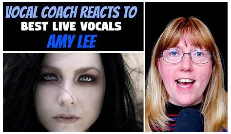 Vocal Coach Reacts to Amy Lee Best LIVE VOCALS - YouTube