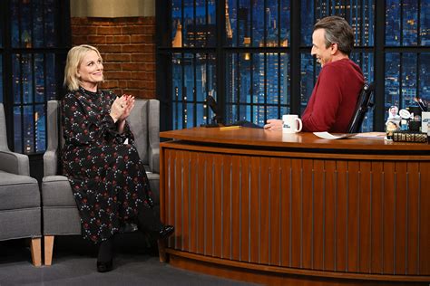 amy poehler on seth meyers show