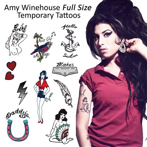 amy winehouse tattoos amazon