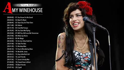 amy winehouse top 10 songs