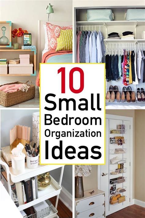 14 Best Ways to Organize Your Closet (With images) Small bedroom