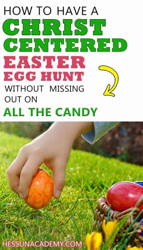 an easter egg hunt for jesus