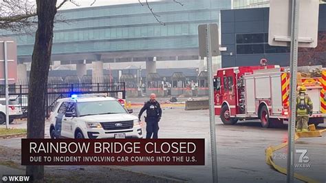 an explosion was heard at the rainbow bridge