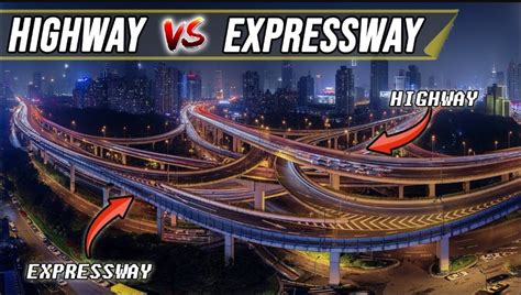 an important difference between expressways and freeways