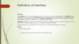 An Interface Can Be Instantiated