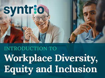 an introduction to diversity equity and inclusion in the workplace