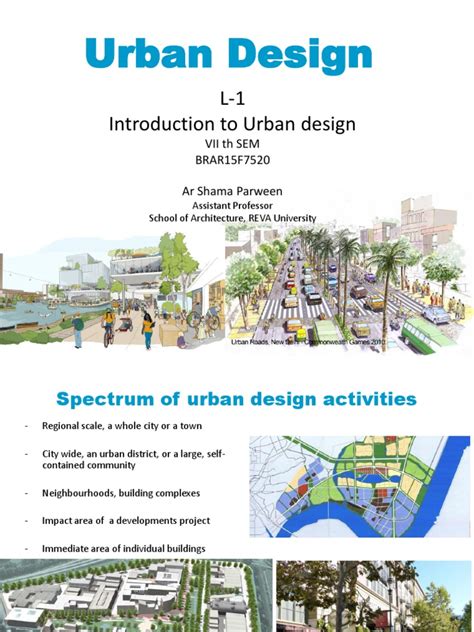 An Introduction to Urban Design The Structure of Places YouTube