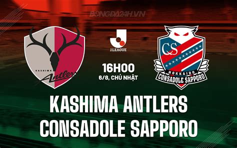 Gambar Analisis Pertandingan Kashima Antlers Vs Consadole Sapporo, 6 Agustus 2023