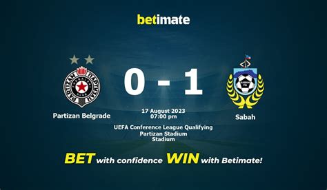 Analisis Tim Sabah dan Partizan Belgrade