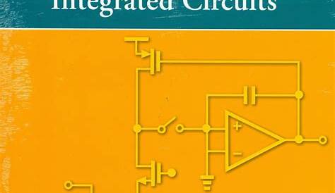 Analog Integrated Circuit Design By Behzad Razavi 2nd Edition Tony Chan Carusone Isbn 13 978 0470770108