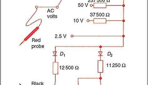 Analog Multimeter Schematic Diagram Pf V I Ac Dc Power F Circuit Power