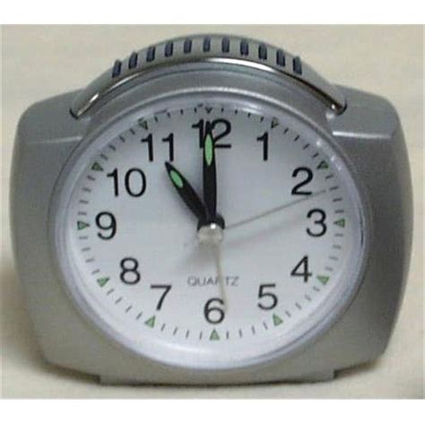 Analog Alarm Clock Lighted Dial