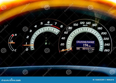 Analog Display In Car