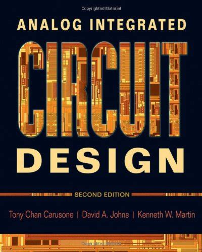 analog integrated circuit design martin pdf