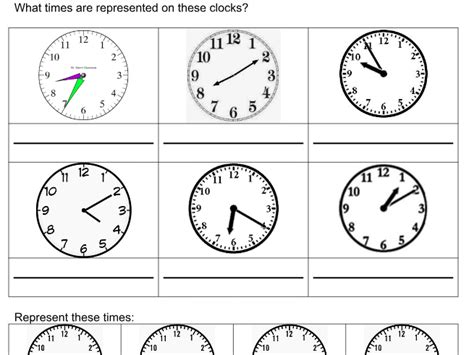Analogue Clocks Ks2