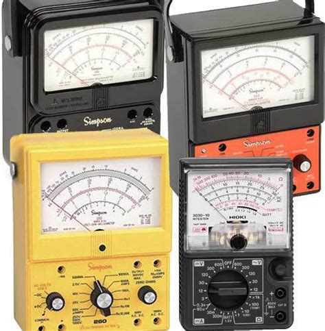 Analogue Multimeter Advantages