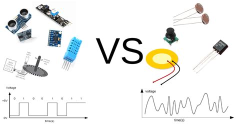 Analogue Sensor Vs Digital Sensor