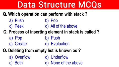 analysis of algorithm and data structure mcq