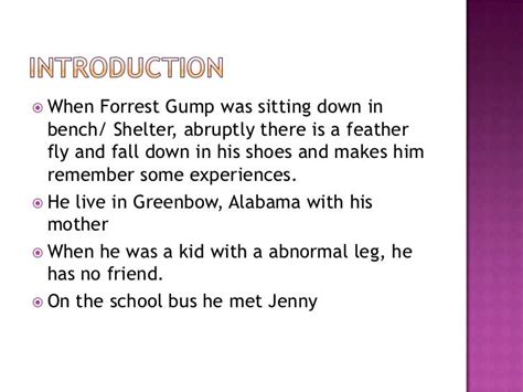 analysis of forrest gump