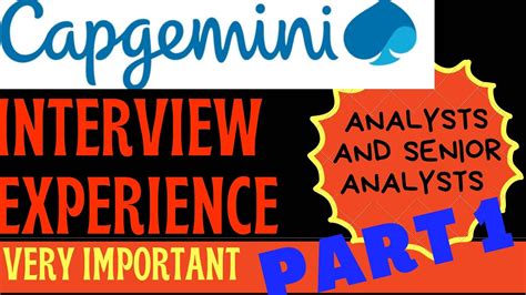 analyst role in capgemini interview questions
