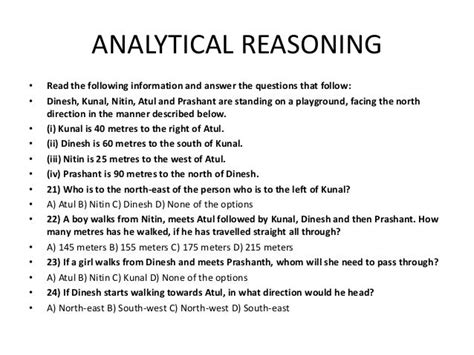 analytical ability questions for interview