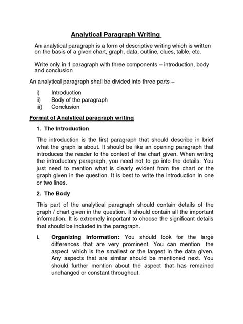 analytical paragraph class 10 solved examples pdf without graph