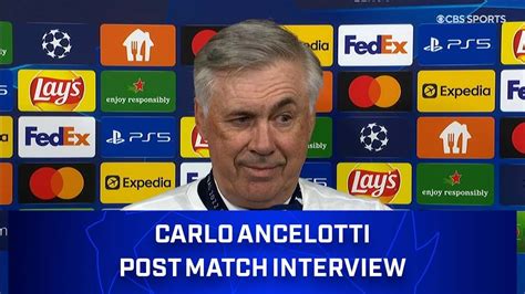 ancelotti post match interview today