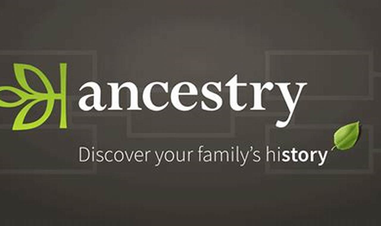 ancestry CA login