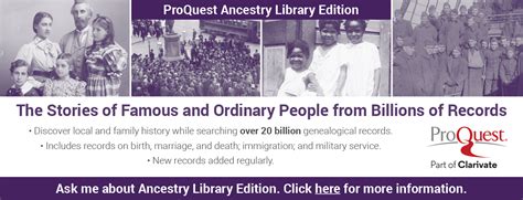 ancestry promotional materials