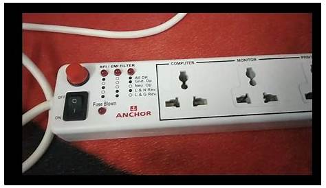 Anchor Extension Board Wiring Buy 3 Socket With 4 Meter Wire