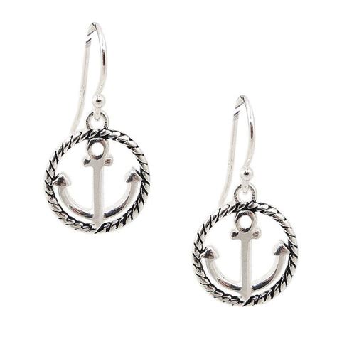 Anchor Earrings Dangling